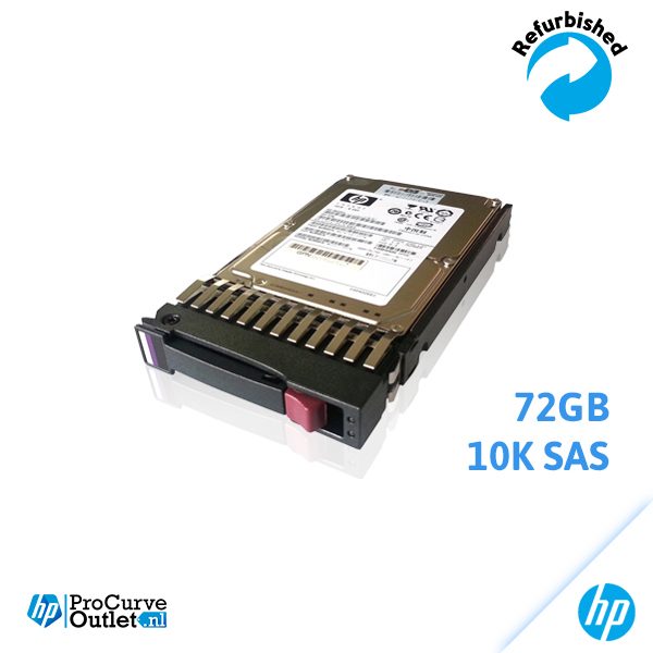 HP 72GB 10K SAS in Bracket DG072A9BB7