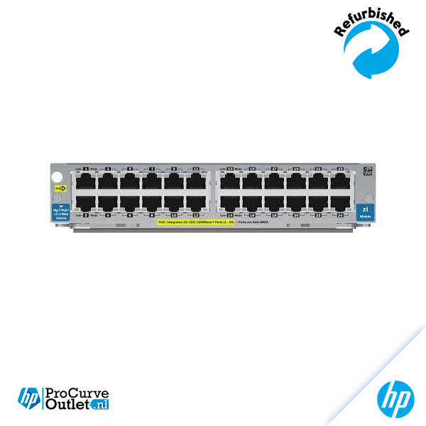 HP 20-port Gig-T PoE+/4-port SFP v2 zl Module J9535A 885631940846