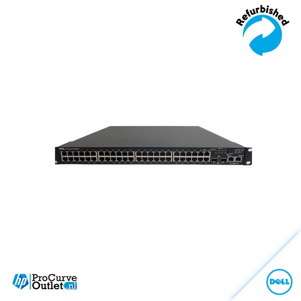 Dell PowerConnect 3548P 48Port 10/100 PoE 2 xSFP/GIG-T GB uplink 0N499K-28298