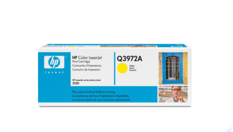New HP Yellow Original LaserJet Toner Cartridge Q3972A Sealed New HP Yellow Original LaserJet Toner Cartridge Q3972A Sealed
