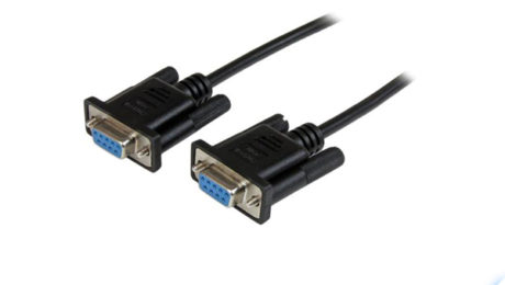 StarTech.com 2 m zwarte DB9 SCNM9FF2MBK