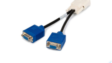 HP DMS-59 TO DUAL VGA 15-PIN Splitter 338285-008 HP DMS-59 TO DUAL VGA 15-PIN Splitter 338285-008