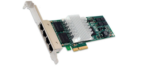 HP NC364T Quad Port Gigabit PCI-E Server NIC 436431-001 HP NC364T Quad Port Gigabit PCI-E Server NIC 436431-001