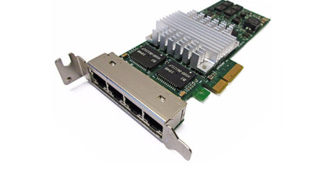 HP NC364T Quad Port Gigabit PCI-E Server NIC LP 436431-001L HP NC364T Quad Port Gigabit PCI-E Server NIC LP 436431-001L