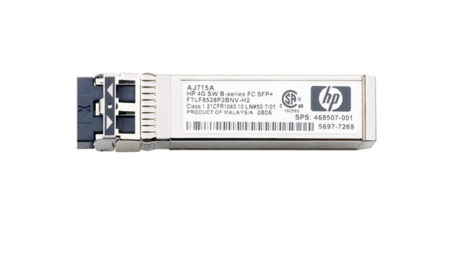 HP 4GFC Short Wave B-series SFP Transceiver AJ715A 0883585702176