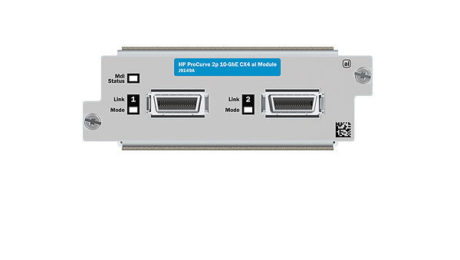 HP 2910 2-port 10GbE CX4 al Module J9149A 0884420767374