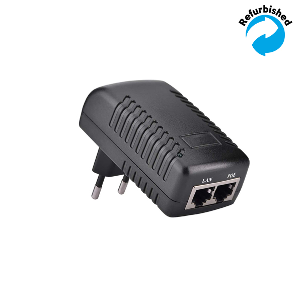 BiuZi POE-injector DC 48V 0.5A Muur-Adapter POE-48005