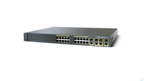 Cisco Catalysts 24 10/100 + 2 T/SFP LAN WS-C2960-24TC-L